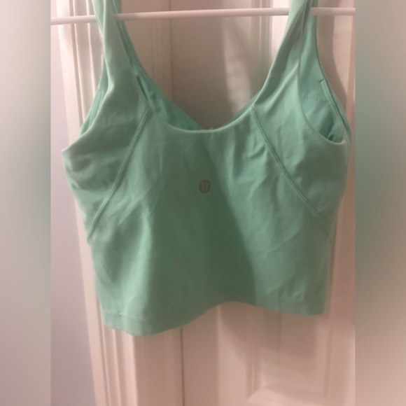 Mint green lululemon alighn tank - Picture 2 of 3